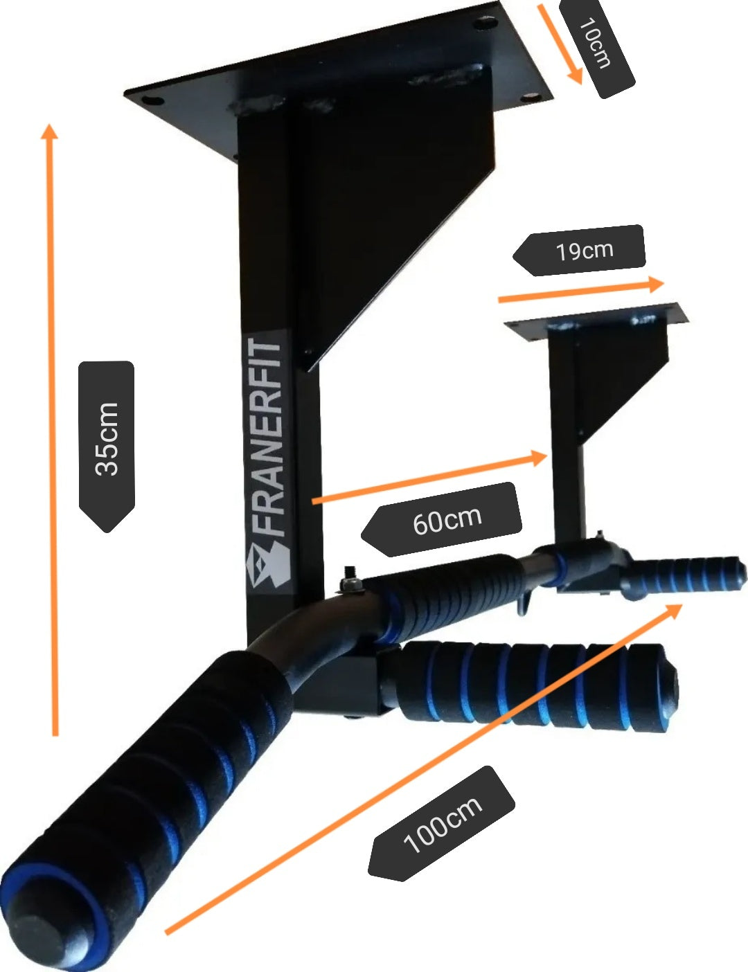 Barra de Dominadas de Techo | Gimnasio en Casa para Dominadas, TRX y Saco de Boxeo